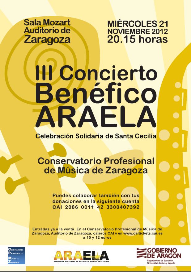 Cartel Concierto Benefico